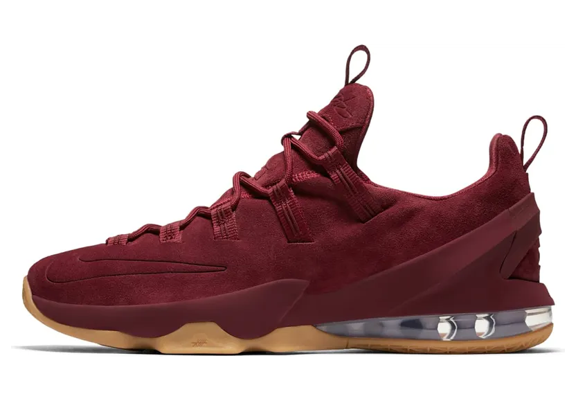 Nike LeBron 13 Low Team Red Gum