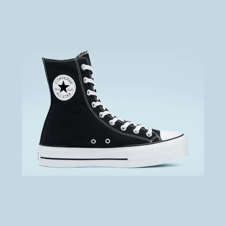 Converse Platform Chuck Taylor All Star High Top Black/white/black (170522C)