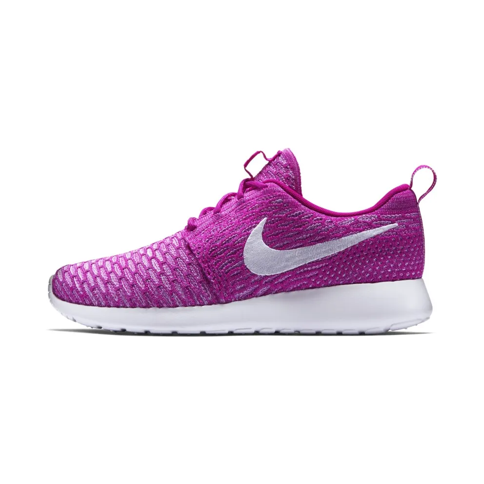 Nike Roshe Run Flyknit Fuchsia Flash (W) Fuchsia Flash/White-Atomic Purple (704927-500)
