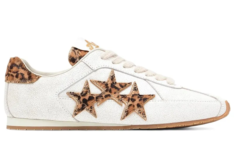 AMIRI Pacific Flat Leopard Alabaster White (AWSNSN1032-271)