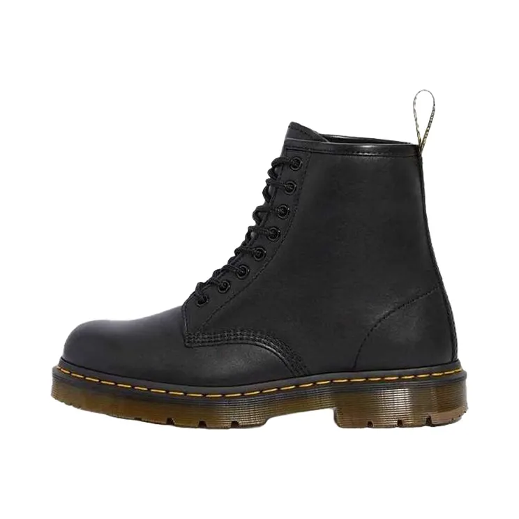 Dr Martens 1460 SLIP RESISTANT LEATHER LACE UP BOOTS “Black” (24382001)