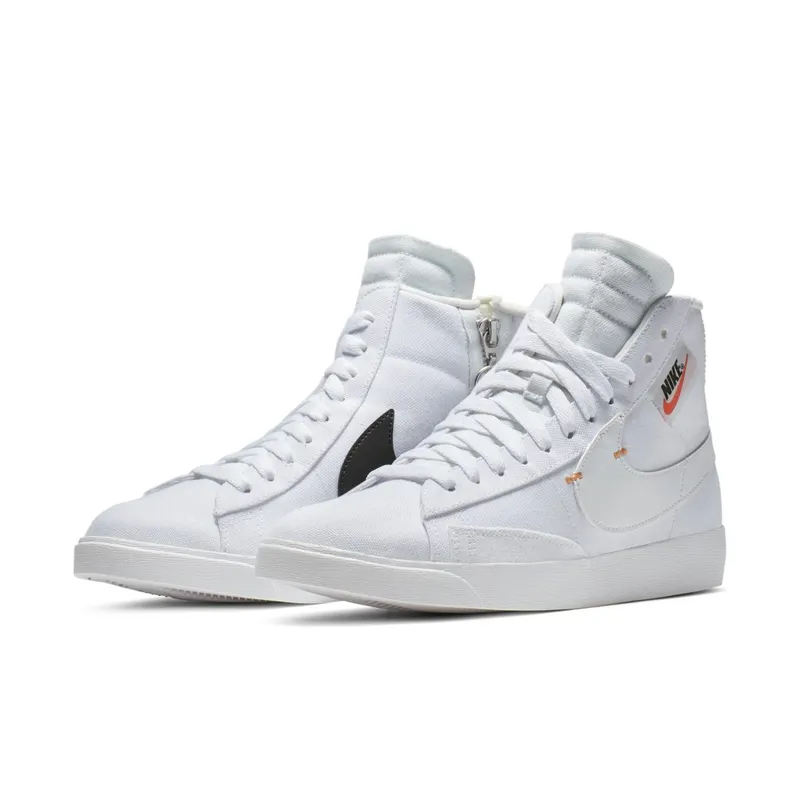 Nike Blazer Mid Rebel Summit White (W) White/Summit White-Fuel Orange-Platinum Tint (BQ4022-102)