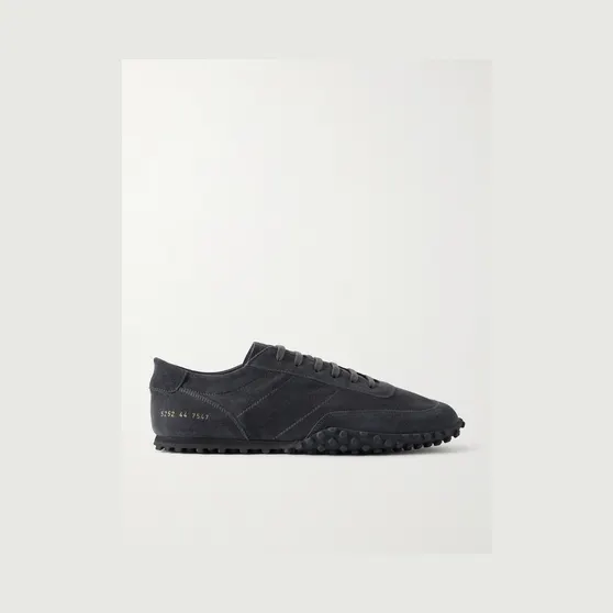 Common Projects Suede Sneakers Black (5252)