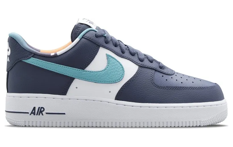 Nike Air Force 1 Low ’07 LV8 EMB Thunder Blue Washed Teal (DM0109-400)
