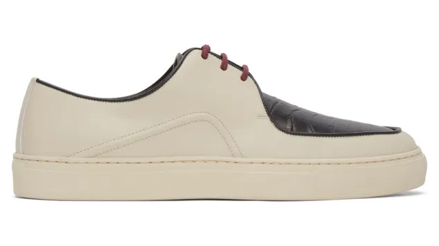 Human Recreational Services Off-White Belmont Sneakers (UI20GF0310X1C2)