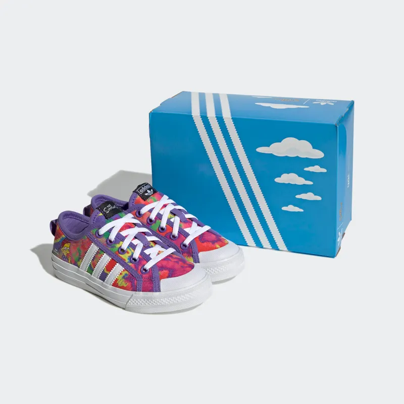 Adidas Nizza Core Black / Cloud White / Purple Rush (GZ1785)