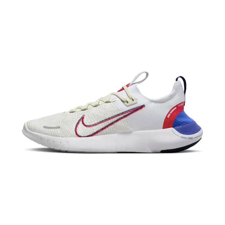 Nike Free RN Next Nature “White / Sea Glass / Blue Joy / University Red” (FB1276-100)