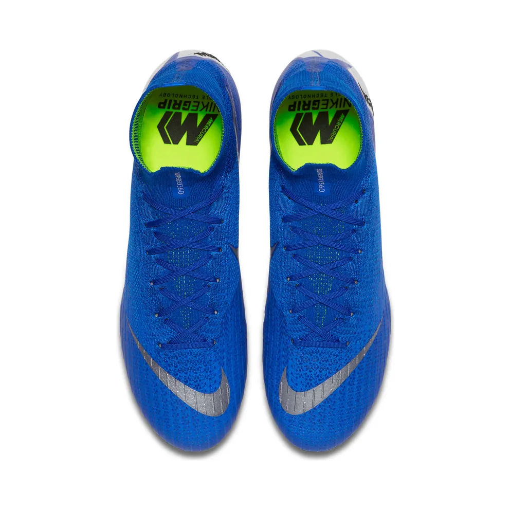 Nike Mercurial Superfly 6 Elite FG Racer Blue Racer Blue/Black-Metallic Silver-Volt (AH7365-400)