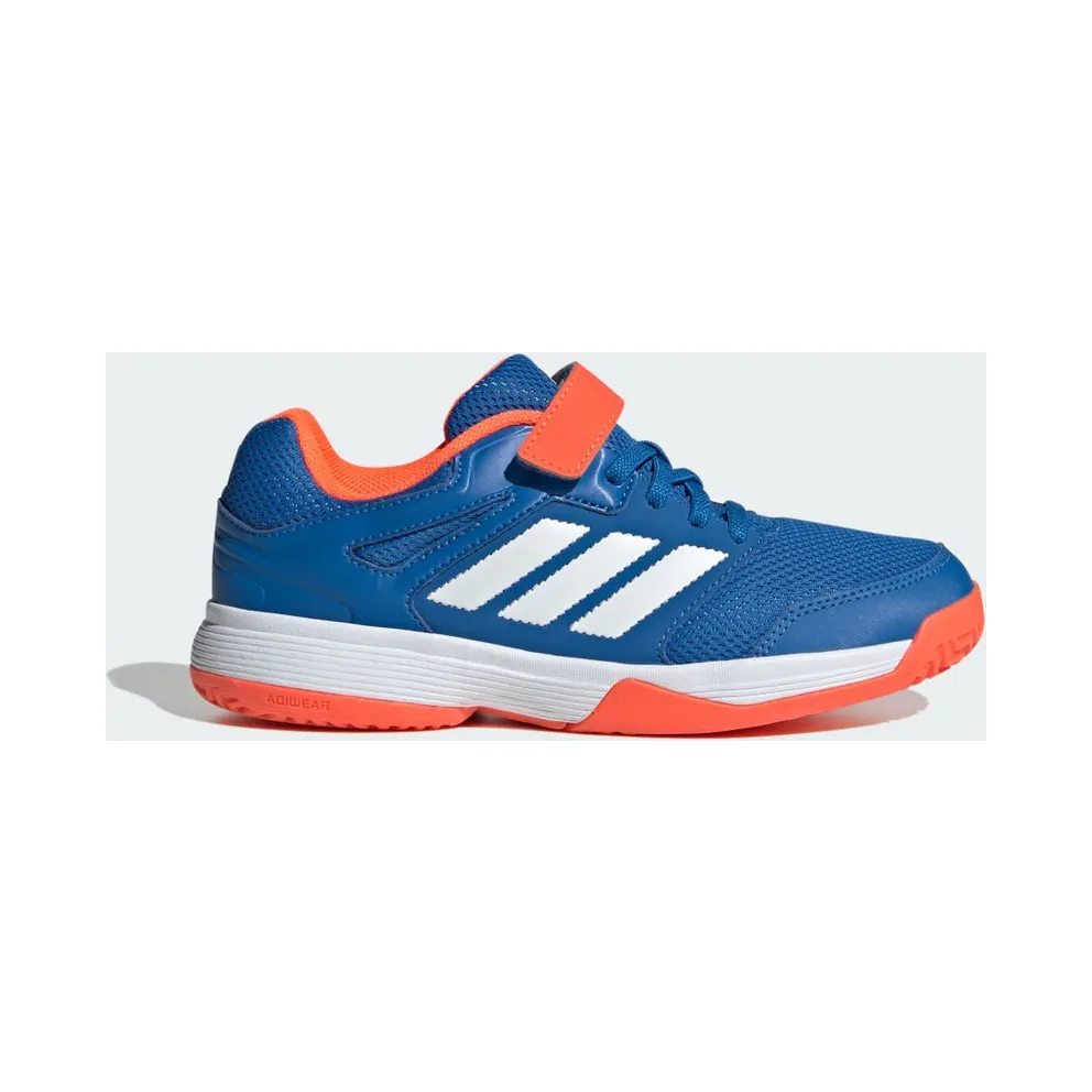 Adidas Speedcourt Indoorsneakers kids Bright Royal / Cloud White / Team Solar Orange (JR1681)