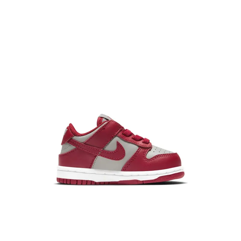 Nike Dunk Low UNLV (TD) Medium Grey/Varsity Red-White (CW1589-002)