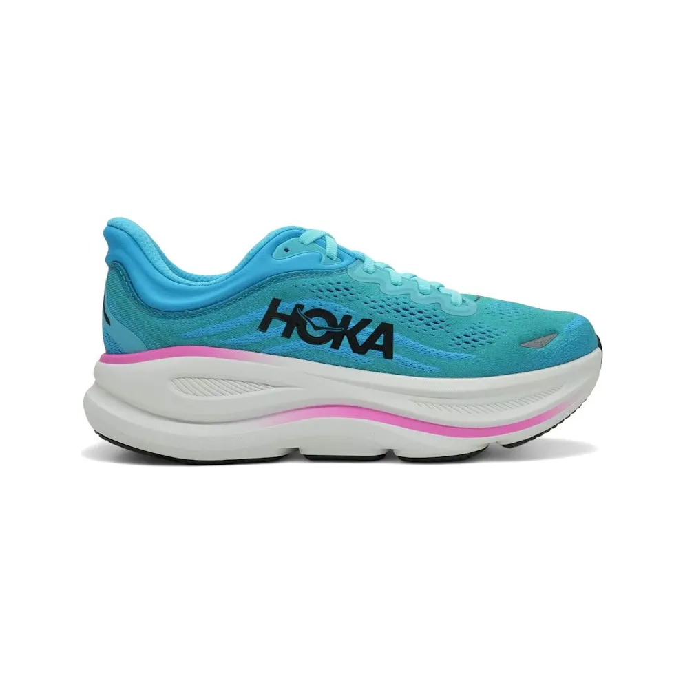 Hoka One Bondi 9 Skyward Blue Neon Fuchsia (1162012-SNNF)