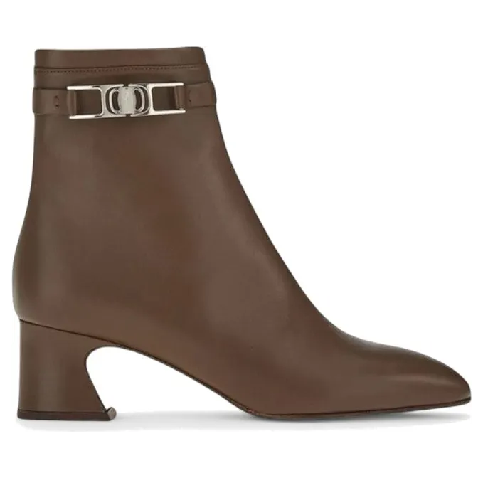 Ferragamo Rego 55 Boots Brown (01D689753958)