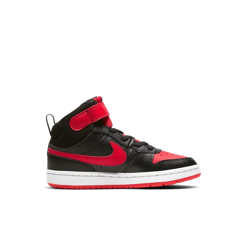Nike Court Borough Mid 2 Younger Kids’ Black (CD7783-003)