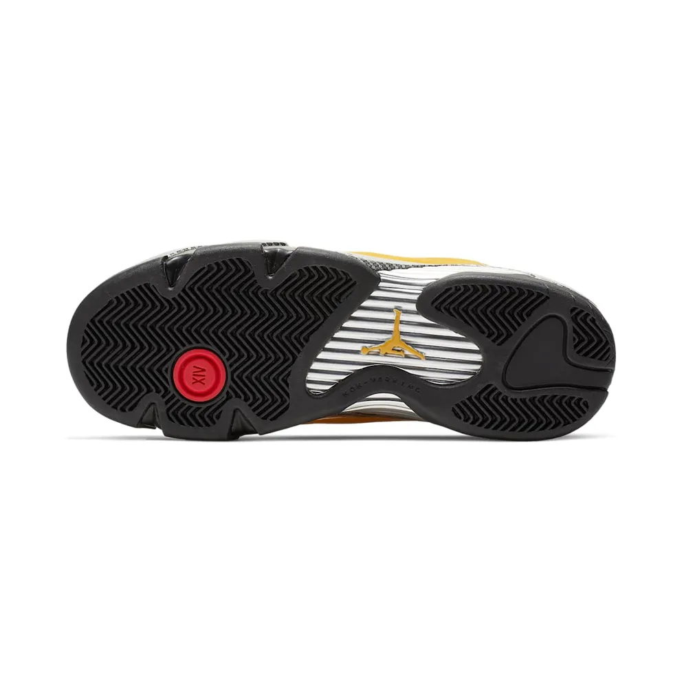 Jordan 14 Retro University Gold (GS) University Gold/Black-University Red-Metallic Silver (BV1218-706)