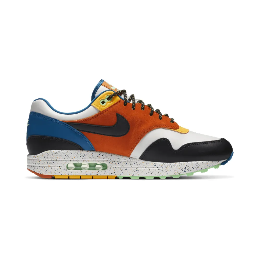 Nike Air Max 1 Multi Mix White/Black-Rust-Blue (CZ8140-001)