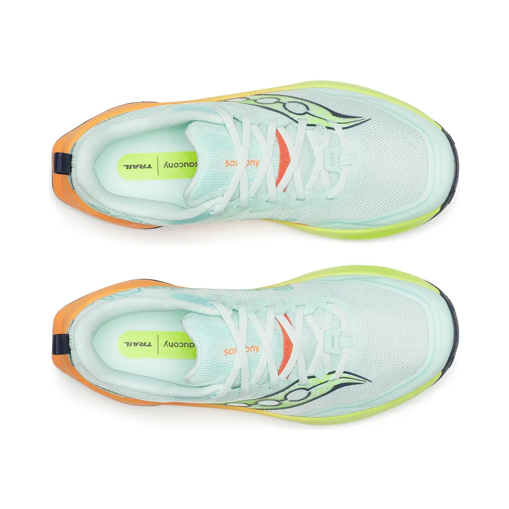 SAUCONY Peregrine 16 “Aqua / Citron” (S11066-130)