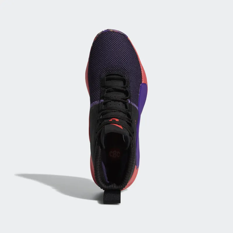 adidas Dame 5 Black Red Purple Core Black/Shock Red/Active Purple (BB9313)