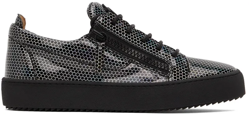 Giuseppe Zanotti Black Iridescent Frankie (RU20005-92902)