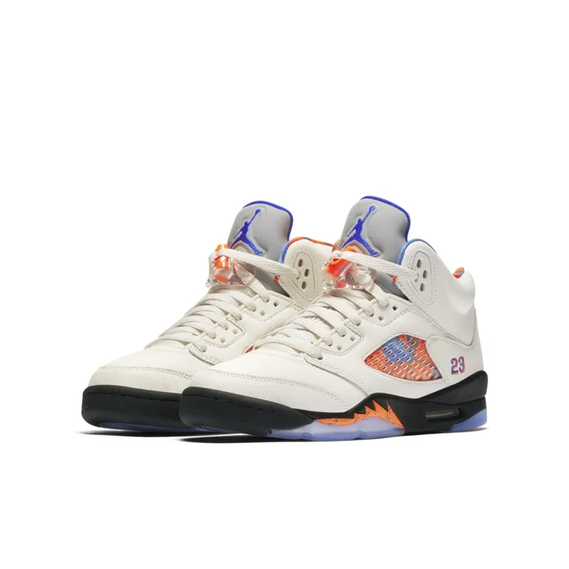 Jordan 5 Retro International Flight (GS) Sail/Racer Blue-Cone-Black (440888-148)