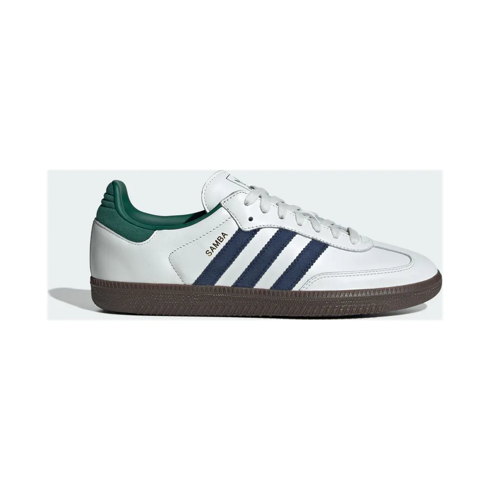 Adidas Samba OG Black White / Collegiate Green / Active Green (IH4882)