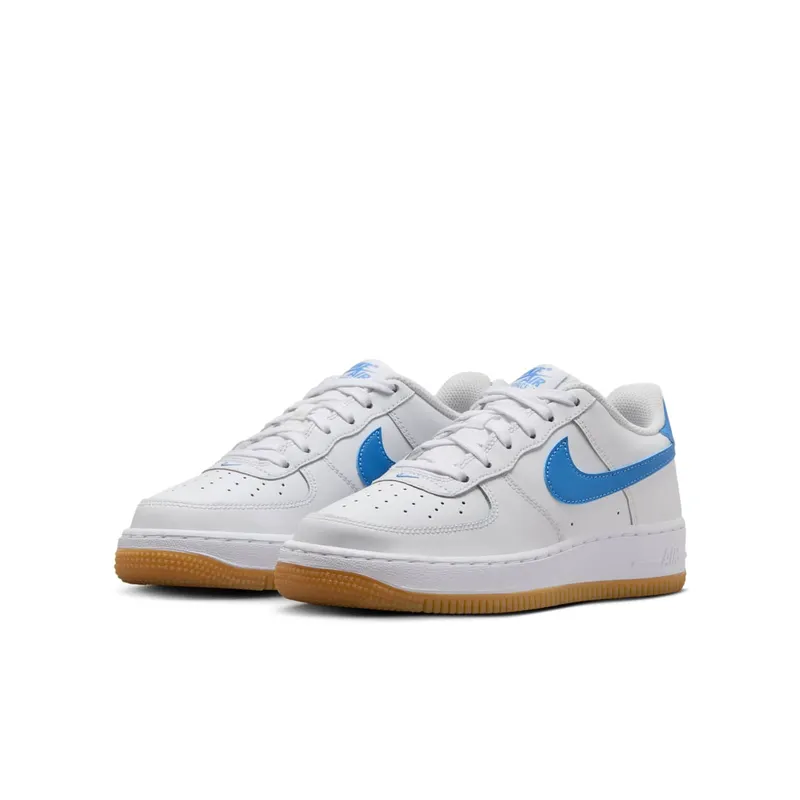 Nike Air Force 1 Low White Gum Light Brown Blue Beyond (FV5948-115)