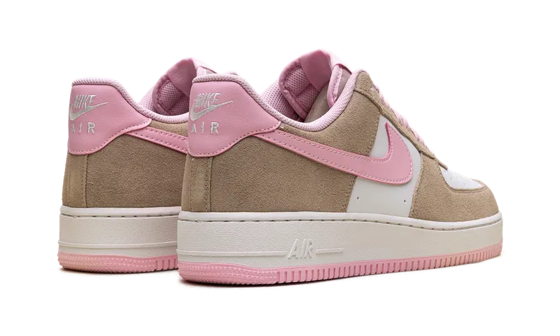 Nike Air Force 1 ’07 LV8 “Rattan Phantom / Medium Soft Pink” (FQ8714-202)