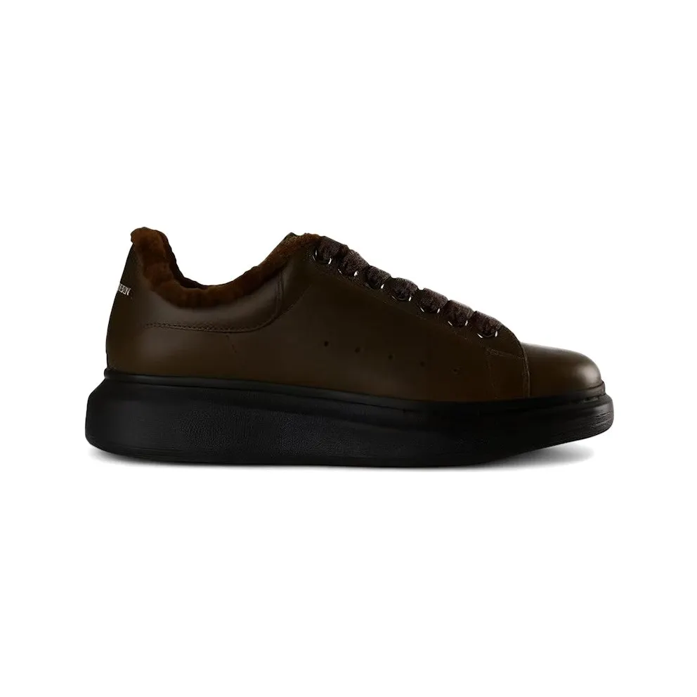 Alexander McQueen Oversized Brown Black Wool (604228 WHXE2 3738)