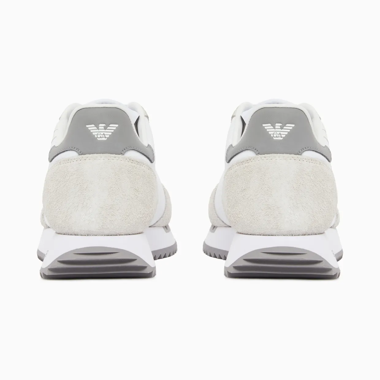 Armani Black And White In Nylon And Suede With Rubber Sole (7X000870-AF28085-M0433) (4)