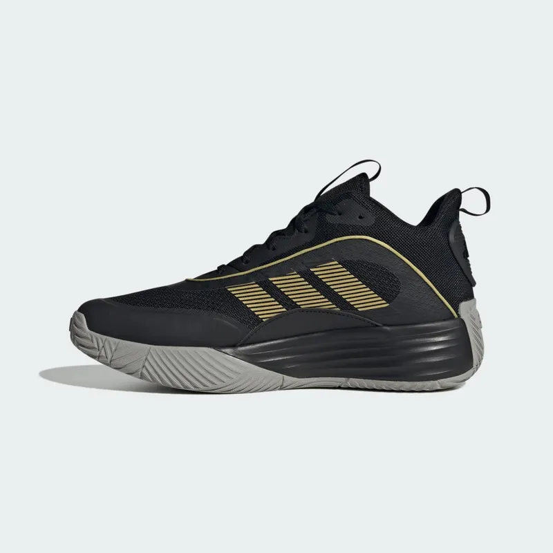 Adidas Own the Game 3 Core Black / Gold Metallic / Mgh Solid Grey (IF4566)