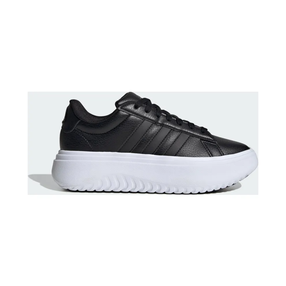 adidas Grand Court Platform Schuh Core Black / Core Black / Carbon (IE1093)