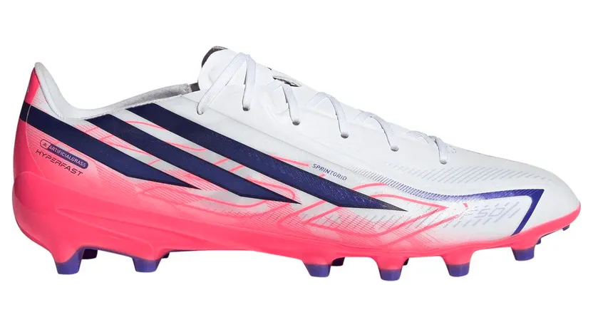 Adidas F50 Hyperfast League AG Nockenschuhe, weiß, Größe 42 (HP7167)