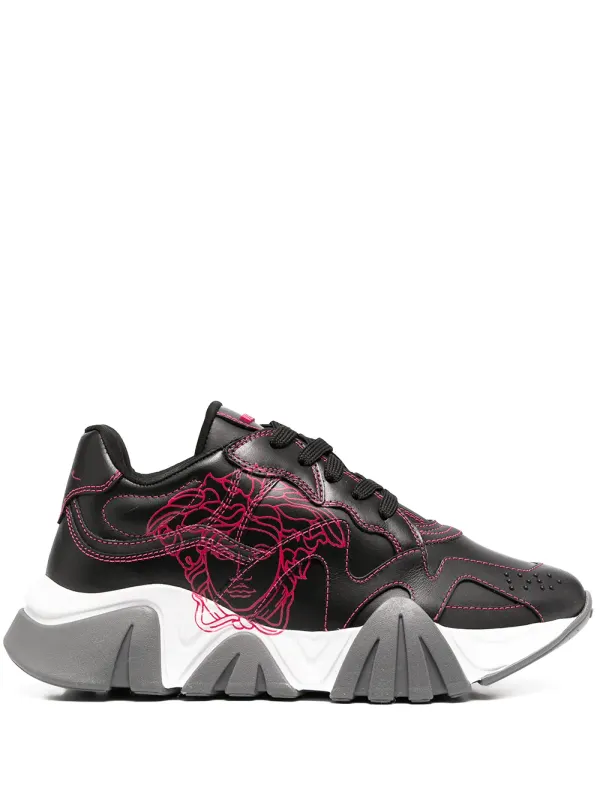 Versace ‘GV Signature Squalo’ Sneakers – Schwarz (DST113GDVSMEG)