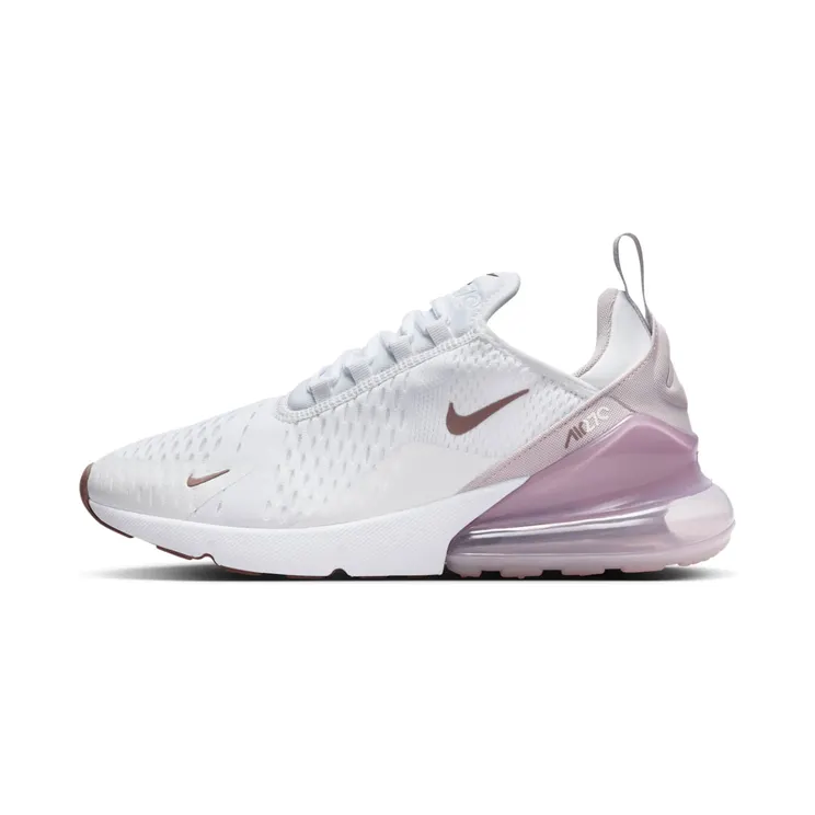 Nike Air Max 270 “White / Smokey Mauve / Black / Platinum Violet” (AH6789-120)
