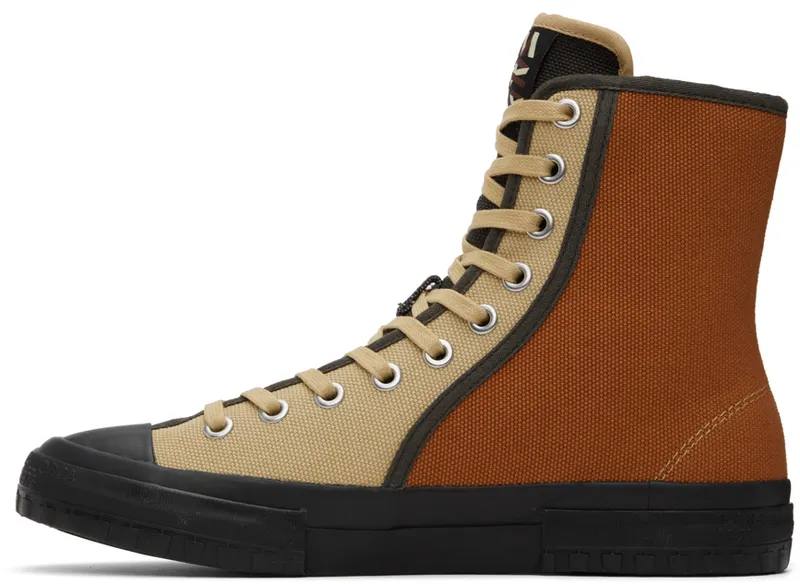 CamperLab Brown & Orange Color Block (K300388-002)
