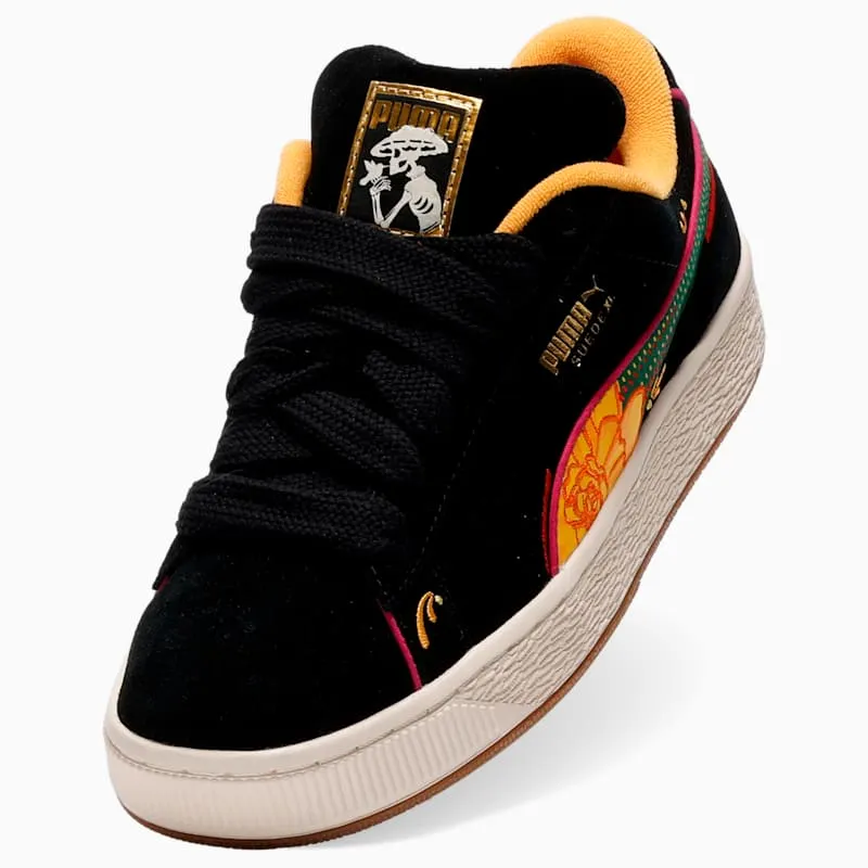 Puma Suede XL La Catrina Black Yellow Sizzle (404606-01)