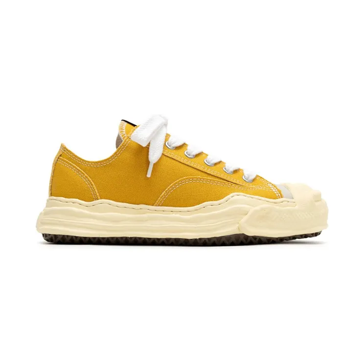 Maison Mihara Yasuhiro Hank VL OG Sole Canvas Low Yellow (A09FW734-YELLOW)