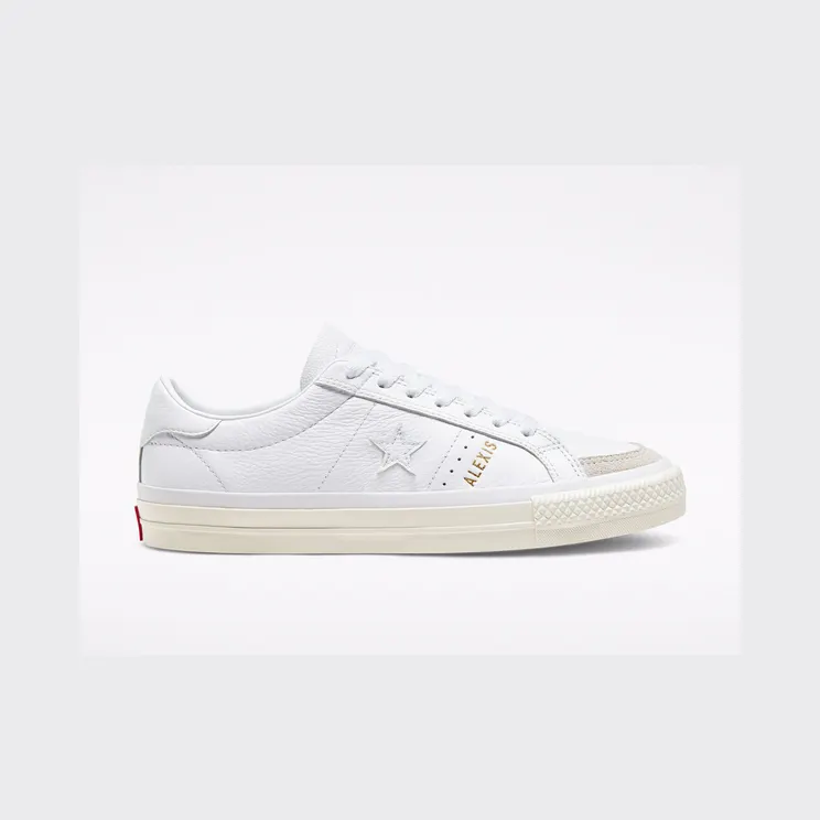 Converse CONS One Star Pro AS Low Top White/enamel Red/egret (168658C)