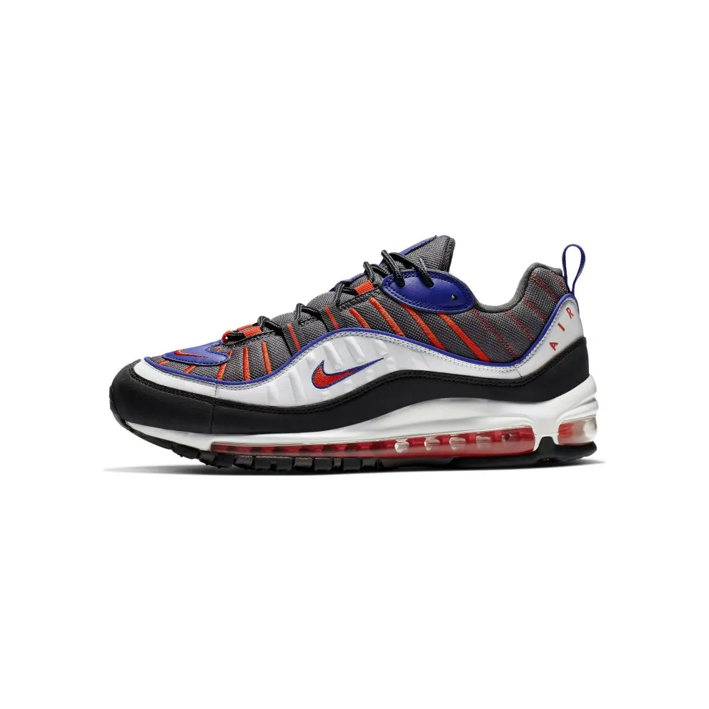 Nike Air Max 98 Gunsmoke Team Orange Gunsmoke/Team Orange-Laser Orange-White (640744-012)
