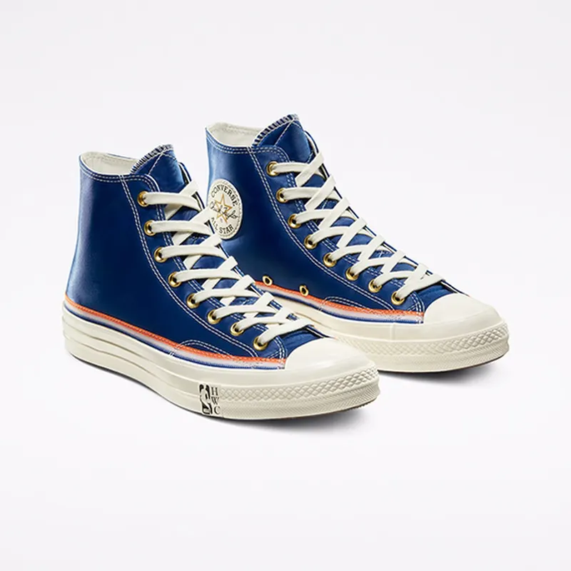 Converse Chuck Taylor All-Star 70s Hi Breaking Down Barriers Knicks Rush Blue/Bold Mandarin-Egret (166815C)