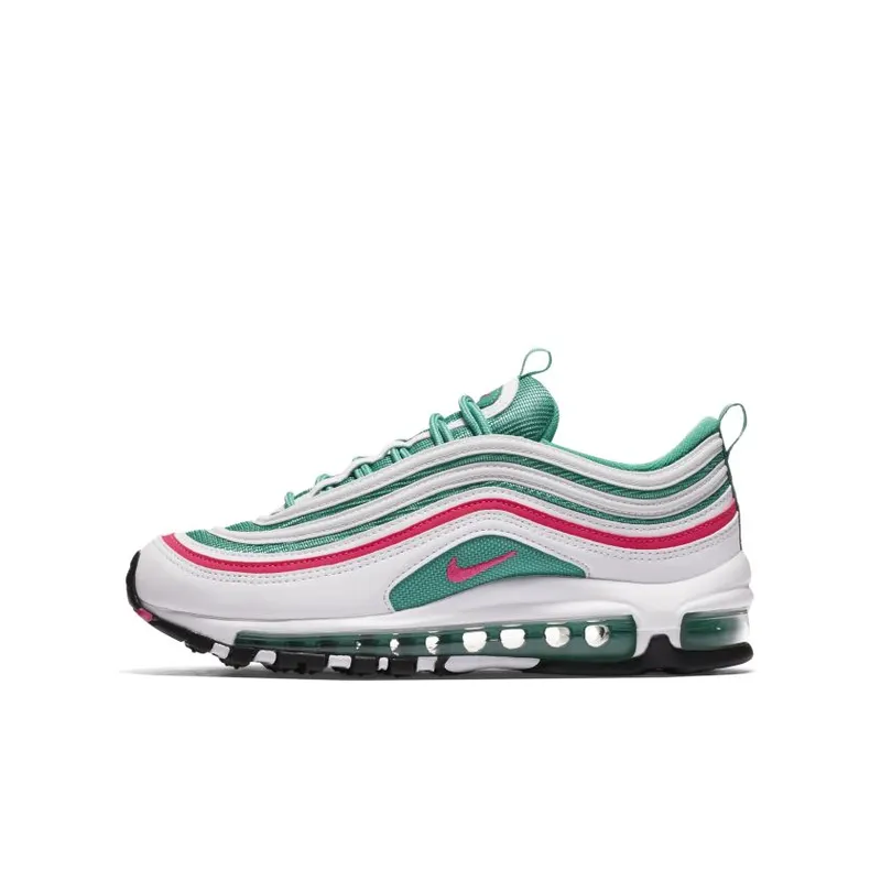 Nike Air Max 97 South Beach (GS) White/Pink Blast-Kinetic Green-Black (921522-101)