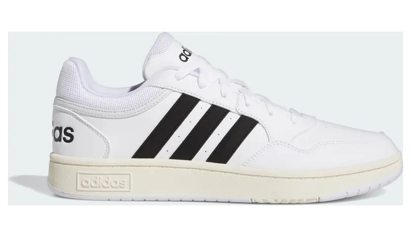 adidas Hoops 3.0 Low Classic Vintage Schuh Cloud White / Core Black / Chalk White (GY5434)