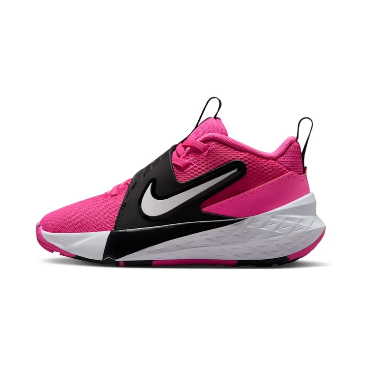 Nike Team Hustle D 12 Laser Fuchsia Black White (HF6280-600)