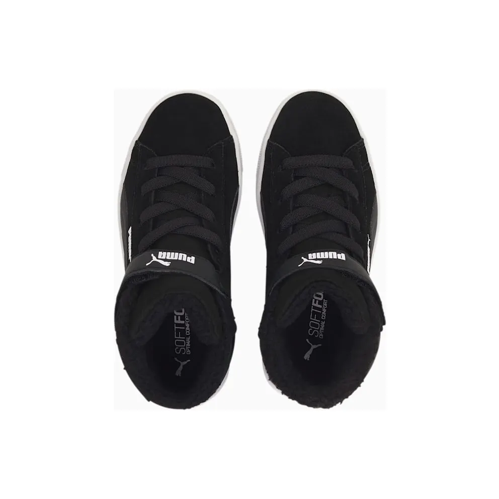 Puma Vikky v2 Mid Fur V White/Black (370623-03)