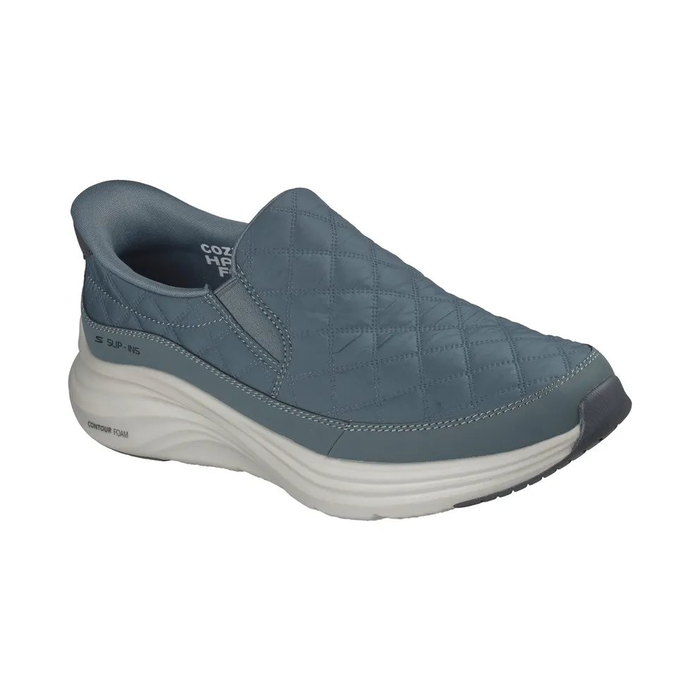 Skechers Slip-ins: Contour Foam – Cozy Fit Nordain Sneaker Leigrijs