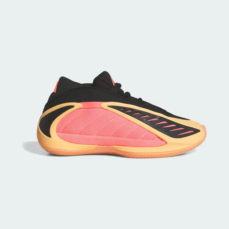 adidas Anthony Edwards 2 Shoes Kids “Acid Orange / Core Black / Acid Red” (JS3515)