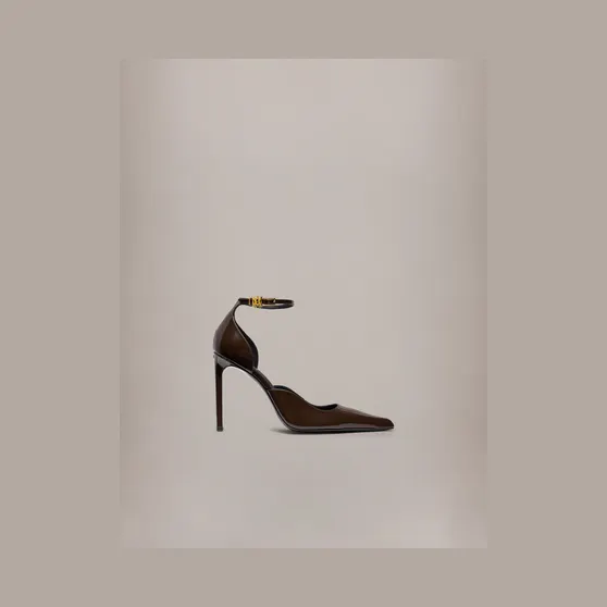 Amiri MA Stiletto “Dark Brown” (AWFOPP1003-200)
