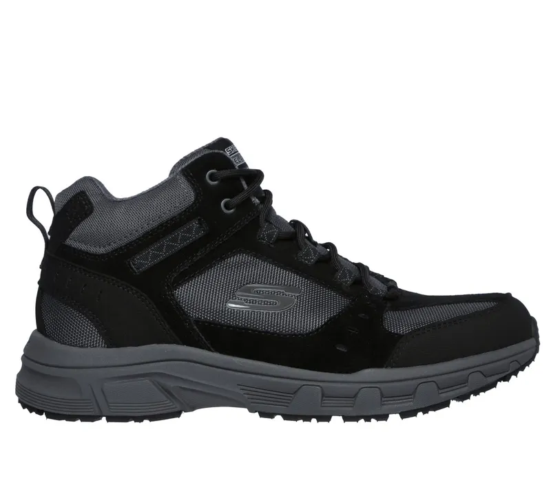 Skechers Relaxed Fit: Oak Canyon – Ironhide Sneaker Black/Houtskool