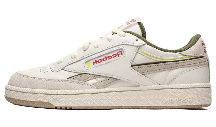 Reebok Club C Revenge “White/Beige/Green” (100208-952)