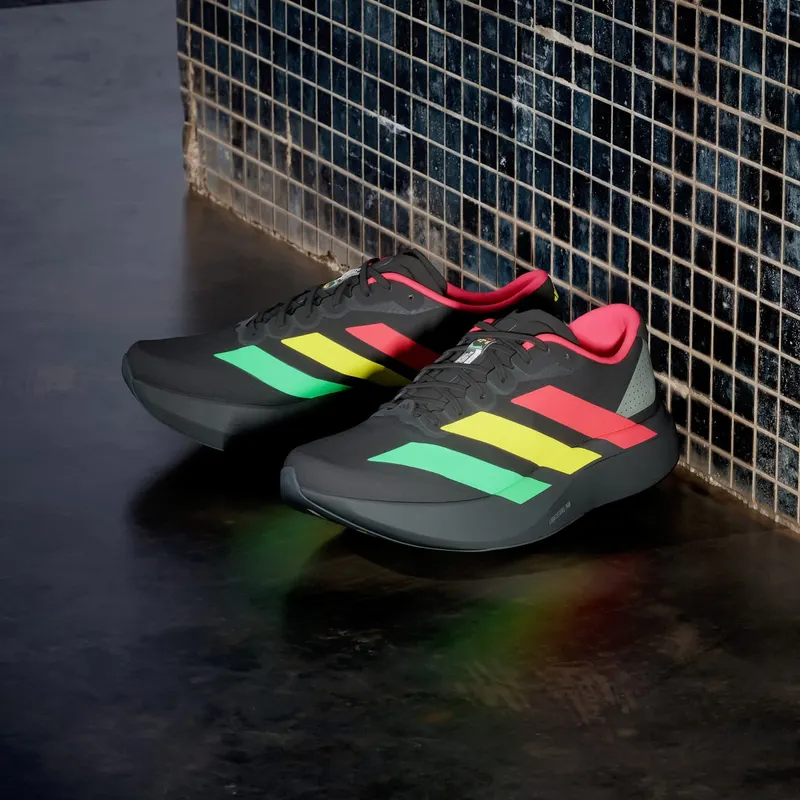 Adidas Adizero EVO SL Core Black / Vivid Green / Bold Gold (KJ6160)