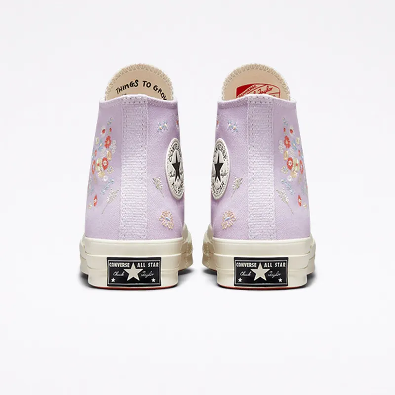 Converse Chuck 70 Embroidered Floral Pale Amethyst/multi/egret (A01584C)